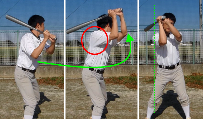 トップハンド 肘のねじ込み