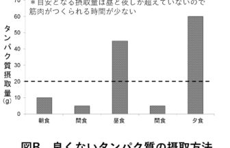 タンパク質　悪い例